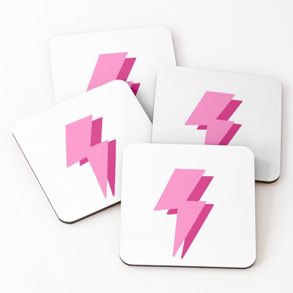 Item preview, pink lightning bolt designed and sold by lizzie-simmons.