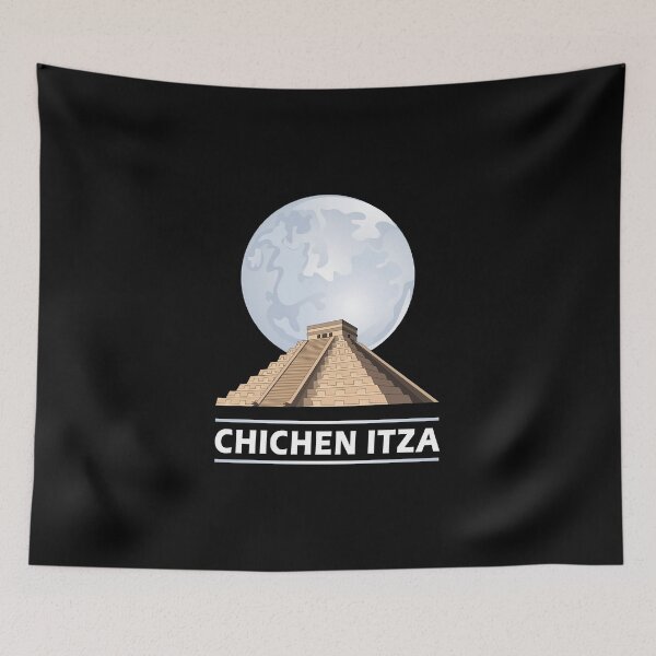 Item preview, Chichen Itza Pyramid Mexico Landmark souvenir Gift designed and sold by Tee Revolution.