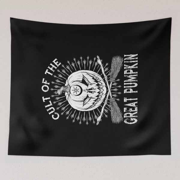 Item preview, Cult of the Great Pumpkin Crossed Brooms designed and sold by Chad Savage.