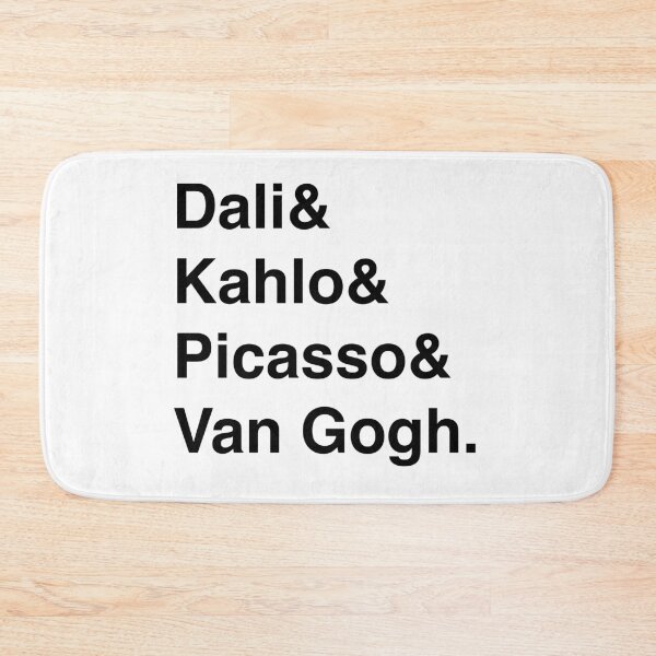 Item preview, Famous artists list designed and sold by LiciaMarie.