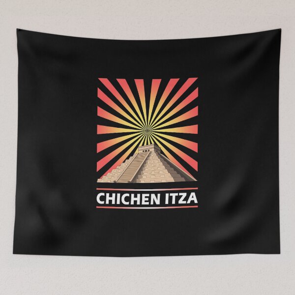 Item preview, Chichen Itza Pyramid Mexico Landmark souvenir Gift designed and sold by Tee Revolution.