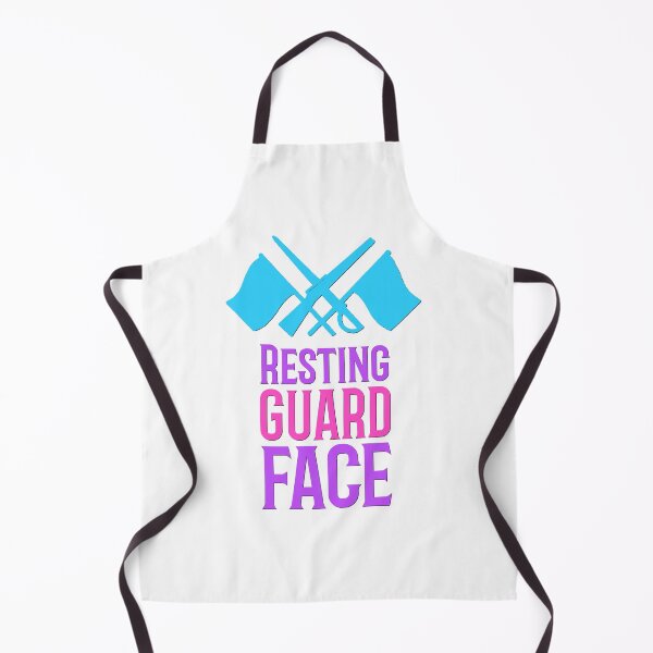 Item preview, Color Guard - Resting Guard Face designed and sold by BandMomDesigns.