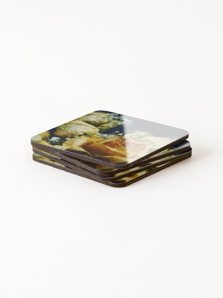 Thumbnail 4 of 5, Coasters (Set of 4), Dead Roses designed and sold by cwinter02.