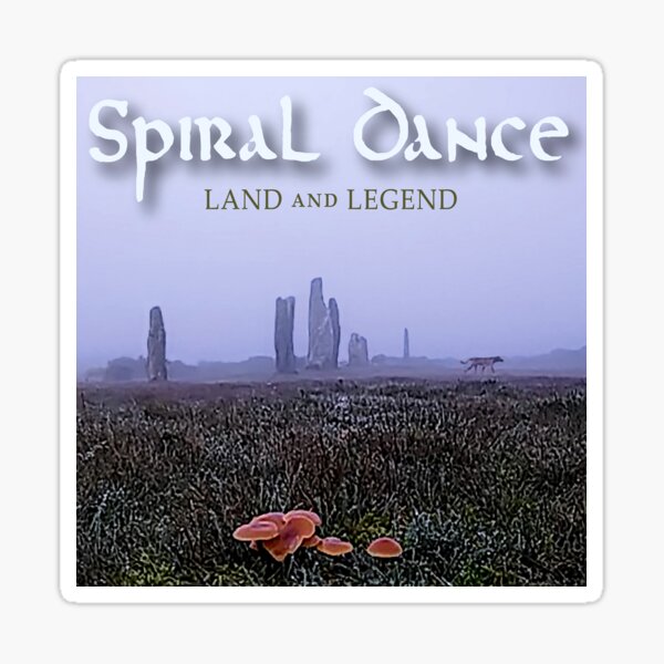 Spiral Dance Land and Legend Sticker