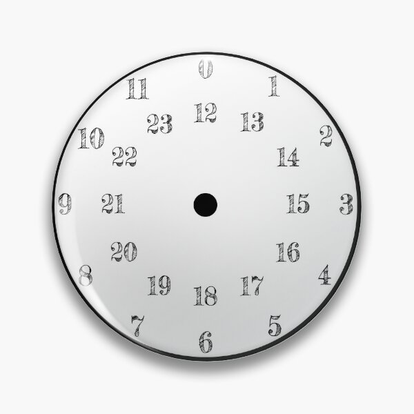 Item preview, 24 hour Clock designed and sold by ahhadesigns.
