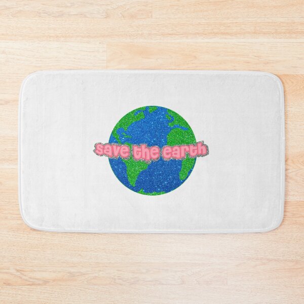Item preview, SAVE THE EARTH Y2K GLITTER ICON designed and sold by Glossypop.
