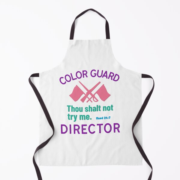 Item preview, Color Guard Director - Thou Shalt Not Try Me designed and sold by BandMomDesigns.