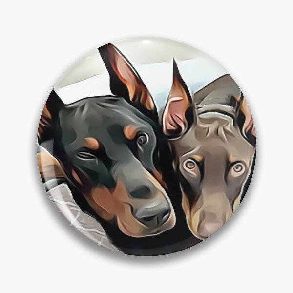 Item preview, Mr and Mrs Doberman Pinscher designed and sold by Sunleil.