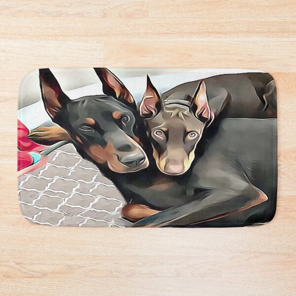 Item preview, Mr and Mrs Doberman Pinscher designed and sold by Sunleil.