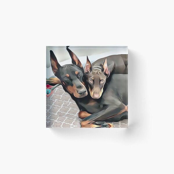 Item preview, Mr and Mrs Doberman Pinscher designed and sold by Sunleil.
