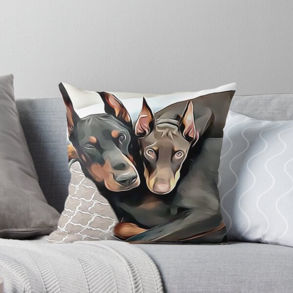 Item preview, Mr and Mrs Doberman Pinscher designed and sold by Sunleil.