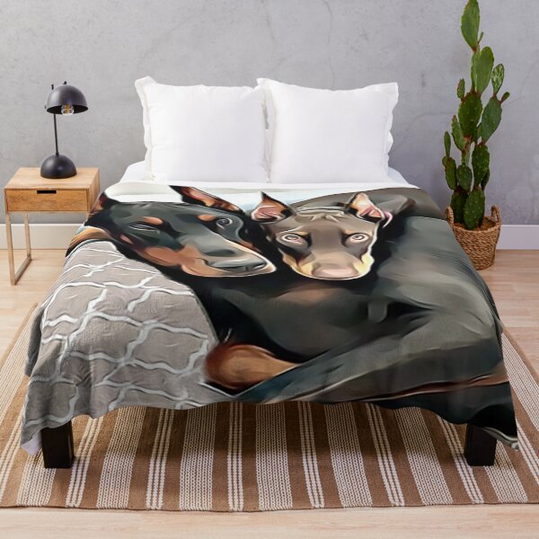 Item preview, Mr and Mrs Doberman Pinscher designed and sold by Sunleil.