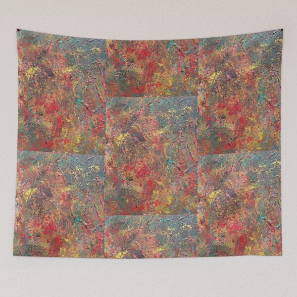 Item preview, Design based on an original abstract painting. designed and sold by MatchTheDrapes.