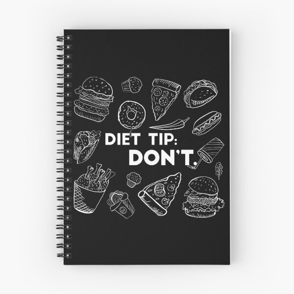 Item preview, DIET TIP: DON'T funny food quote designed and sold by Edgy DESIGNS.