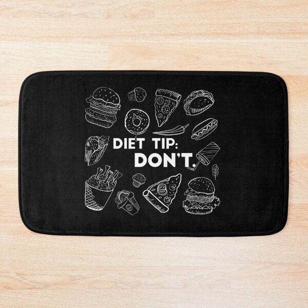 Item preview, DIET TIP: DON'T funny food quote designed and sold by Edgy DESIGNS.
