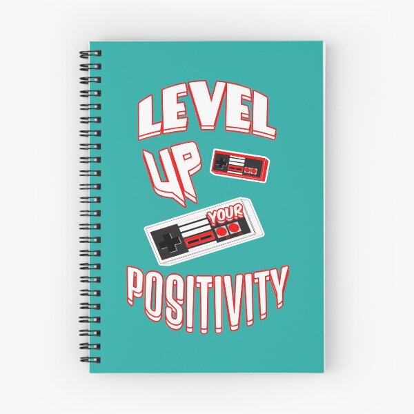 Item preview, Level Up Your Positivity designed and sold by SharpThreadZ.