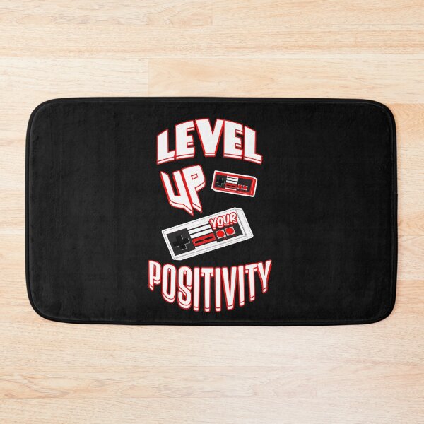 Item preview, Level Up Your Positivity designed and sold by SharpThreadZ.