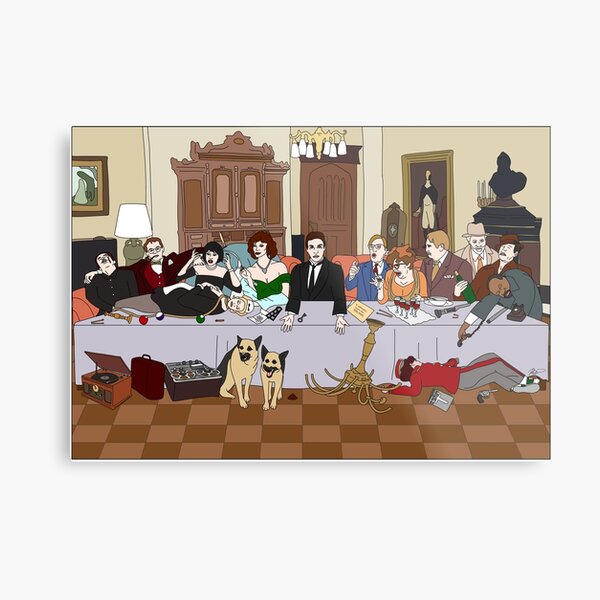 Item preview, The Last Supper at Boddy Mansion designed and sold by thecompassrose.