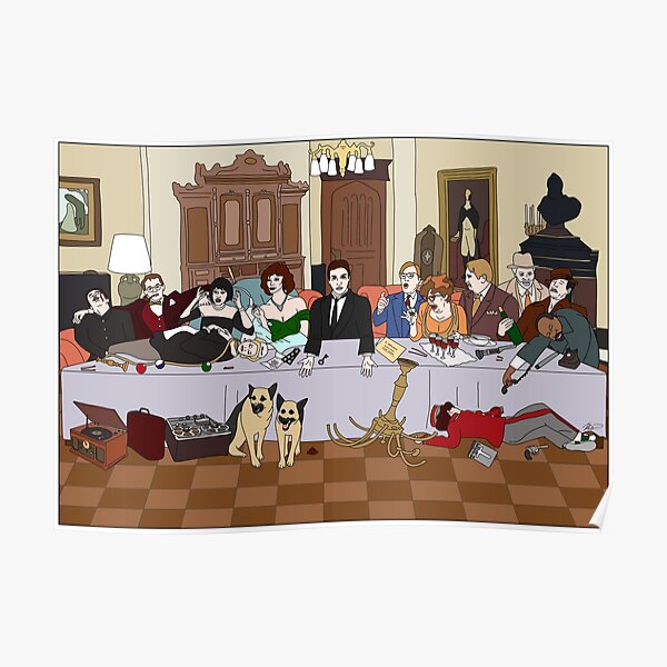 The Last Supper at Boddy Mansion Poster