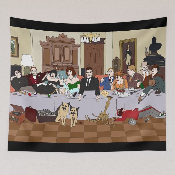 Item preview, The Last Supper at Boddy Mansion designed and sold by thecompassrose.