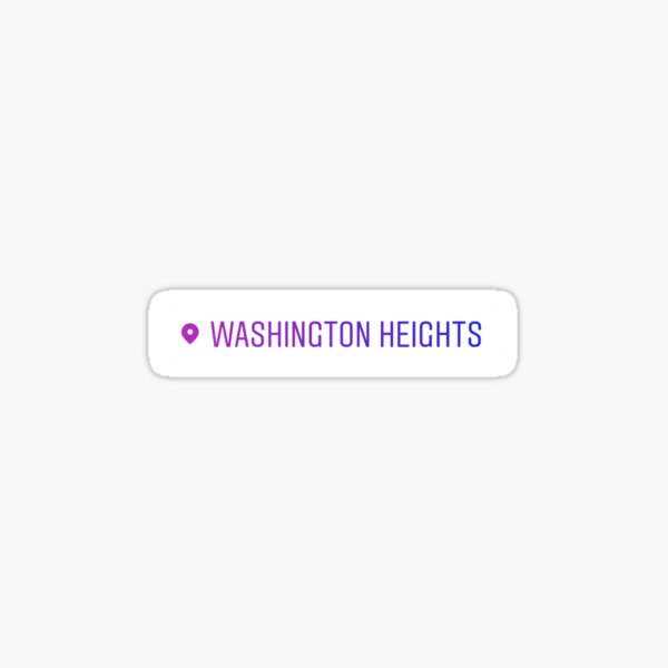 In the Heights Instagram Location Tag Sticker