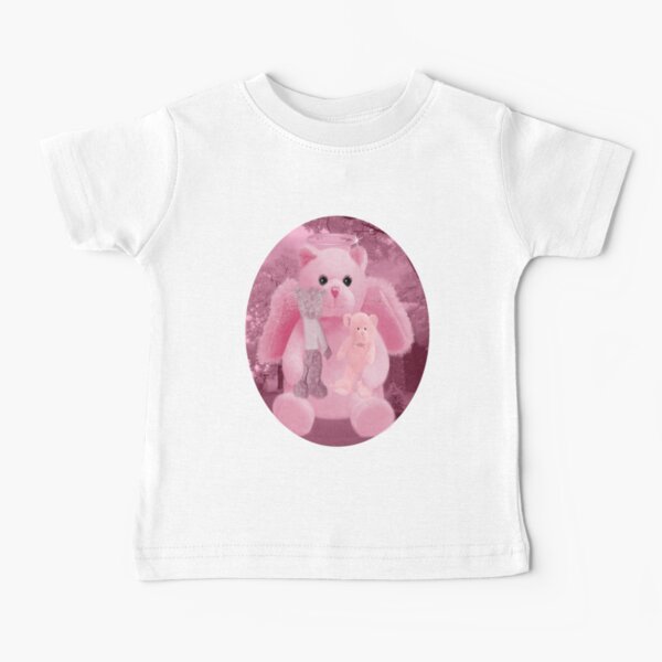 Item preview, Ƹ̴Ӂ̴Ʒ LOVE AND AFFECTION FROM A BEARY SPECIAL ANGEL TEE SHIRT GUARDIAN ANGEL PINK FOR GIRLS Ƹ̴Ӂ̴Ʒ designed and sold by ✿✿ Bonita ✿✿ ђєℓℓσ.