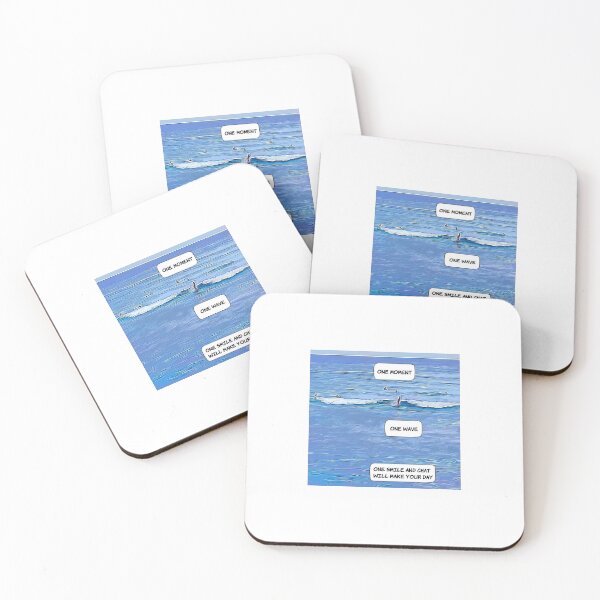 Item preview, One Moment One Wave designed and sold by SaltySurfgirl.