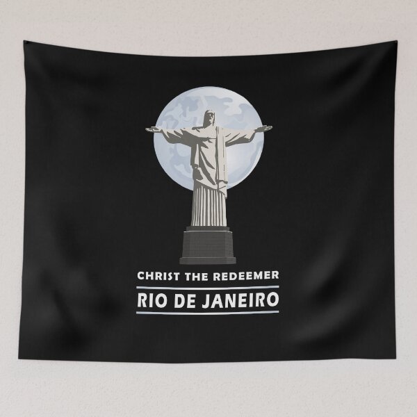 Item preview, Rio De Janeiro Christ The Redeemer Brazil Lover Souvenir Gift designed and sold by Tee Revolution.