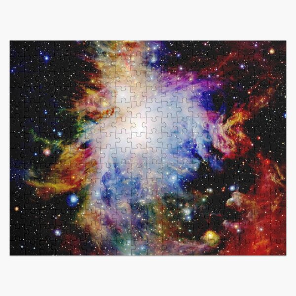 Galaxy Dark & Colorful Orion Nebula Jigsaw Puzzle