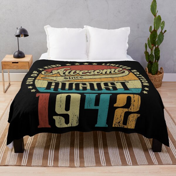 Item preview, Vintage August 1942 One Of A Kind Awesome Since August 1942 78th Birthday Gift 78 Years Old designed and sold by Takatv.