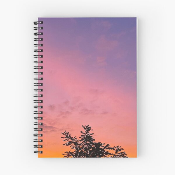 Item preview, Tree in colourful clouded sunset  designed and sold by cloudedsunset.