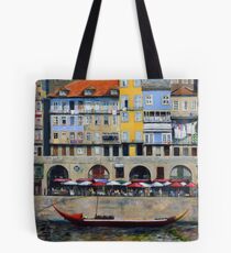 Cais De Ribeira Tote Bag