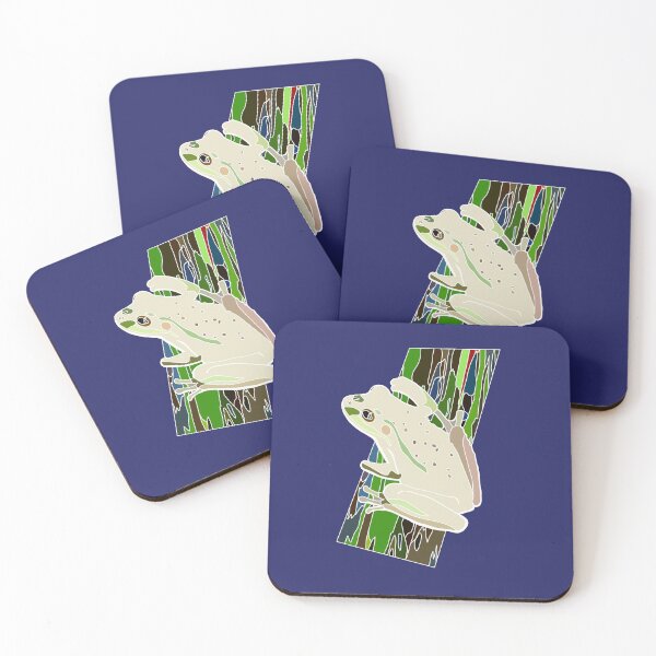 Item preview, White Frog on Bark designed and sold by Slink0.