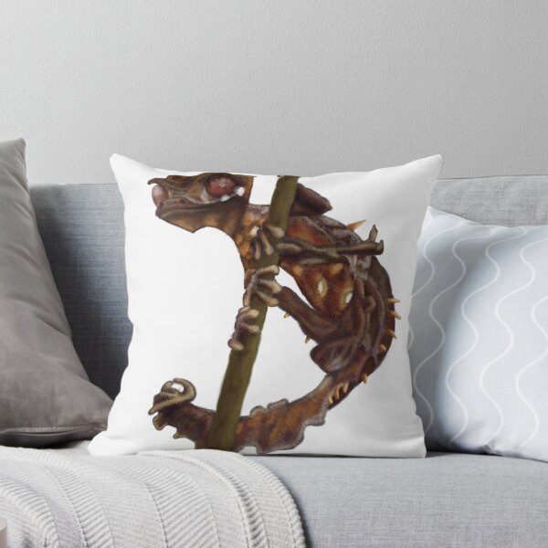 Item preview, Red Satanic Leaf-Tailed Gecko designed and sold by GutsnGoreART.