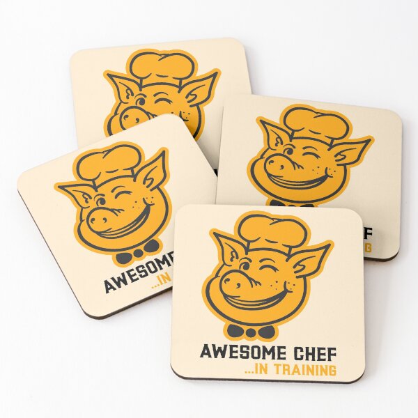 Item preview, Awesome Chef in Training Chubby Pig designed and sold by javes93.