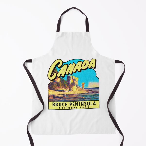 Item preview, Bruce Peninsula Vintage Travel Decal designed and sold by hilda74.