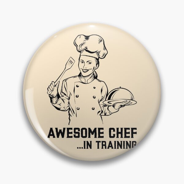 Item preview, Awesome Chef in Training Smiling Lady Chef designed and sold by javes93.