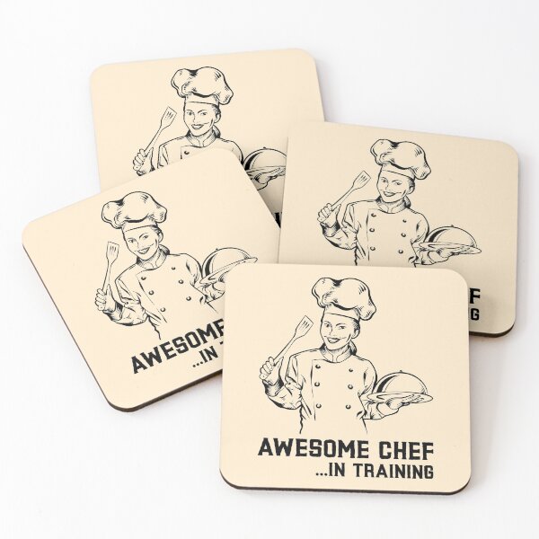 Item preview, Awesome Chef in Training Smiling Lady Chef designed and sold by javes93.