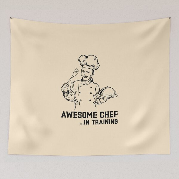 Item preview, Awesome Chef in Training Smiling Lady Chef designed and sold by javes93.