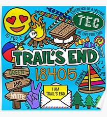 Trail's End Camp Poster