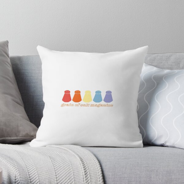 colorful shakers Throw Pillow