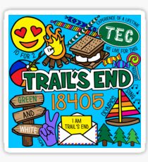Trail's End Camp Sticker