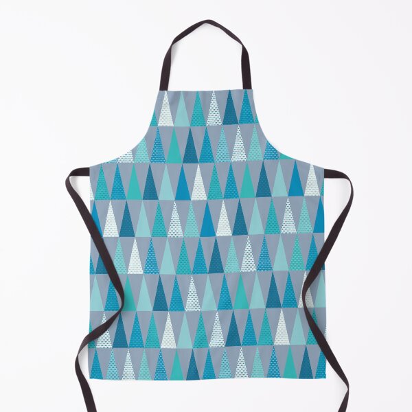 Item preview, Aqua Triangles Pattern - Eat Well, Travel Often designed and sold by Daisy Beatrice.