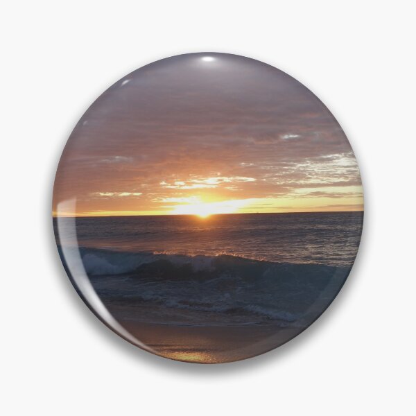 Item preview, Setting sun illuminates waves designed and sold by charlienelson.