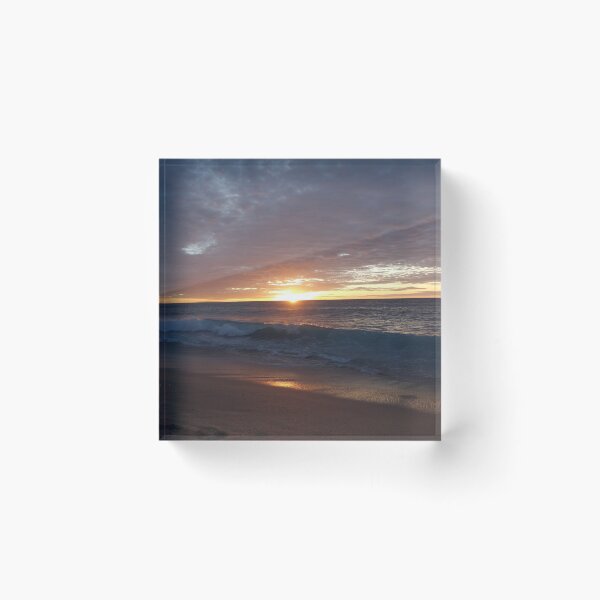 Item preview, Setting sun illuminates waves designed and sold by charlienelson.