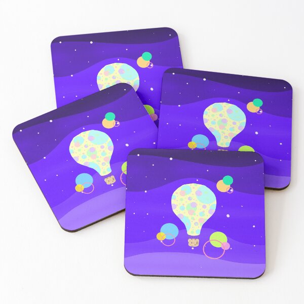 Item preview, Balloon Delights: Dotted Hot Air Balloon #graphics #illustration designed and sold by boredcreator.