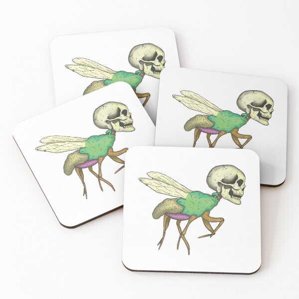 Item preview, Flying skull designed and sold by 55eleven.