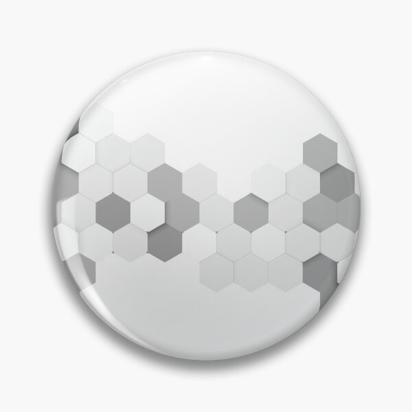 Item preview, 3d hexagonal black+white background designed and sold by LynksArts.