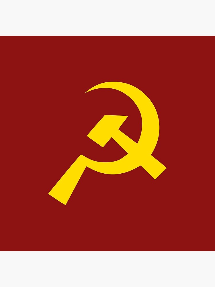 Communist Vladimir Lenin Hammer and Sickle CCCP Red Flag 