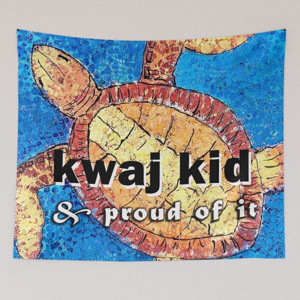 Item preview, Kwaj Kid Turtle Pond designed and sold by AmcalmArtisty.